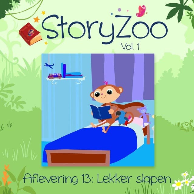 Lekker slapen – omslag van het luisterboek van StoryZoo