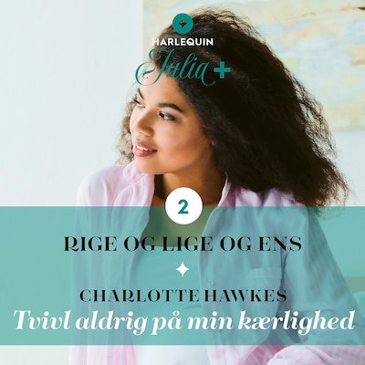 Tvivl aldrig på min kærlighed – omslag til lydbogen af Charlotte Hawkes