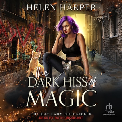 The Dark Hiss of Magic – omslag til lydbogen af Helen Harper