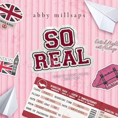 So Real – omslag til lydbogen af Abby Millsaps