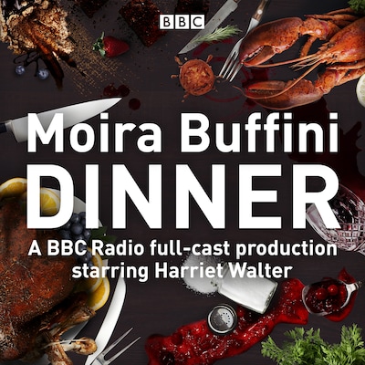 Dinner – omslag til lydbogen af Moira Buffini