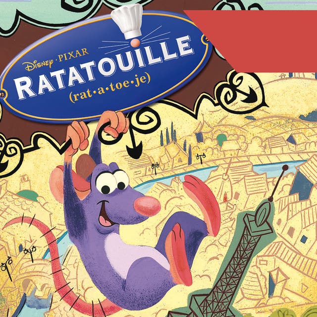 Ratatouille – omslag van het luisterboek van Disney Pixar