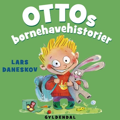 Ottos børnehavehistorier – omslag til lydbogen af Lars Daneskov