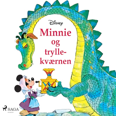 Minnie og tryllekværnen – omslag til lydbogen af Disney