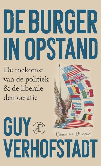 De burger in opstand: De toekomst van de politiek & de liberale democratie – omslag van het luisterboek van Guy Verhofstadt