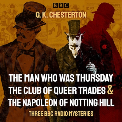 G. K. Chesterton: Three BBC Radio Mysteries – omslag til lydbogen af G.K. Chesterton