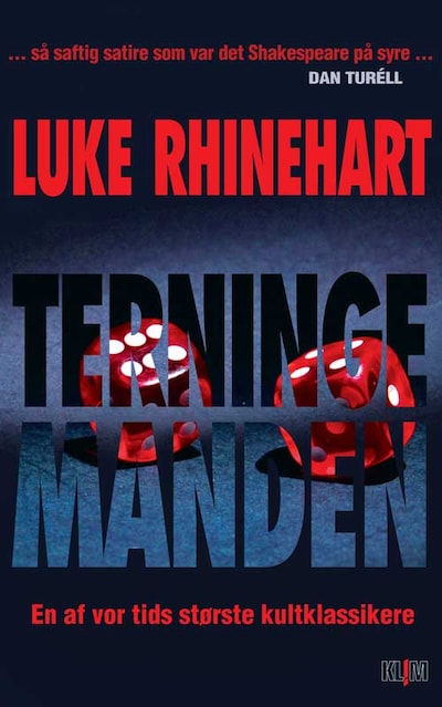 Terningemanden – omslag til lydbogen af Luke Rhinehart