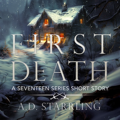 First Death – omslag til lydbogen af A.D. Starrling