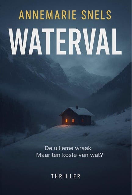 Waterval – omslag van het luisterboek van Annemarie Snels