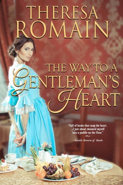 The Way to a Gentleman's Heart – omslag til lydbogen af Theresa Romain