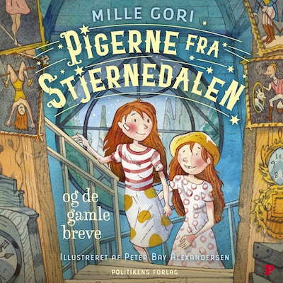 Pigerne fra Stjernedalen og de gamle breve – omslag til lydbogen af Mille Gori