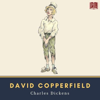 David Copperfield – okładka audiobooka, autor Charles Dickens