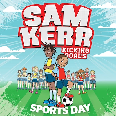 Sports Day – okładka audiobooka, autor Sam Kerr, Fiona Harris