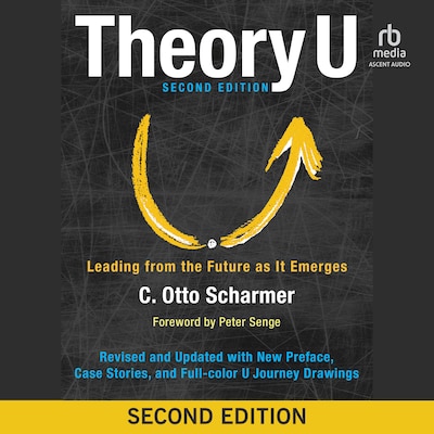 Theory U, 2nd Edition – omslag til lydbogen af C. Otto Scharmer