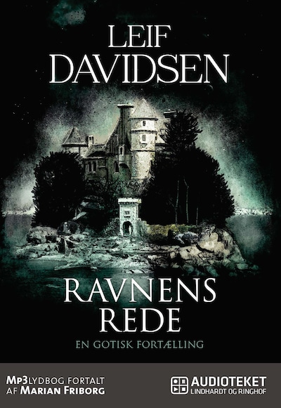Ravnens rede – omslag til lydbogen af Leif Davidsen