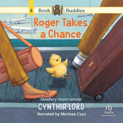 Roger Takes a Chance – omslag til lydbogen af Cynthia Lord