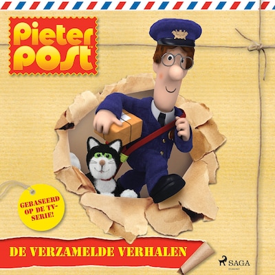 Pieter Post - De verzamelde verhalen – omslag van het luisterboek van John A. Cunliffe