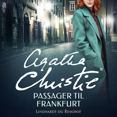Passager til Frankfurt – omslag til lydbogen af Agatha Christie
