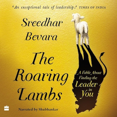 The Roaring Lambs – omslag til lydbogen af Sreedhar Bevara