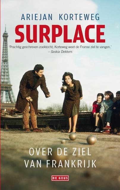Surplace: over de ziel van Frankrijk – omslag van het luisterboek van Ariejan Korteweg
