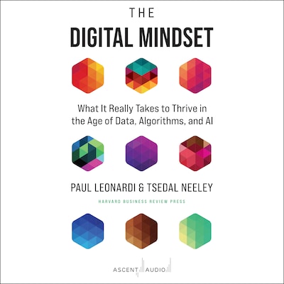 The Digital Mindset – omslag til lydbogen af Paul Leonardi, Tsedal Neeley