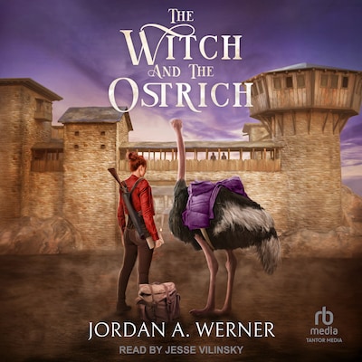 The Witch and the Ostrich – omslag til lydbogen af Jordan A. Werner