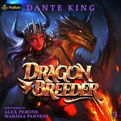 Dragon Breeder 3 – omslag til lydbogen af Dante King