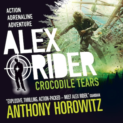 Crocodile Tears – omslag til lydbogen af Anthony Horowitz