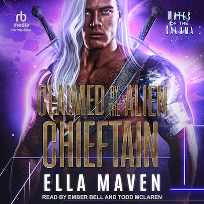 Claimed by the Alien Chieftain – omslag til lydbogen af Ella Maven