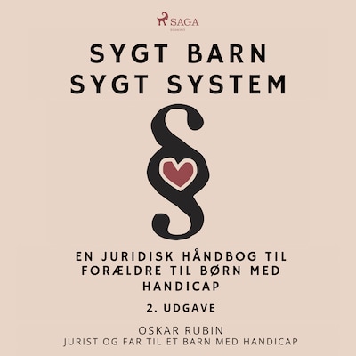 SYGT BARN SYGT SYSTEM – omslag til lydbogen af Oskar Rubin