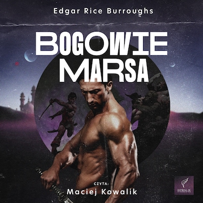 Bogowie Marsa – okładka audiobooka, autor Edgar Rice Burroughs