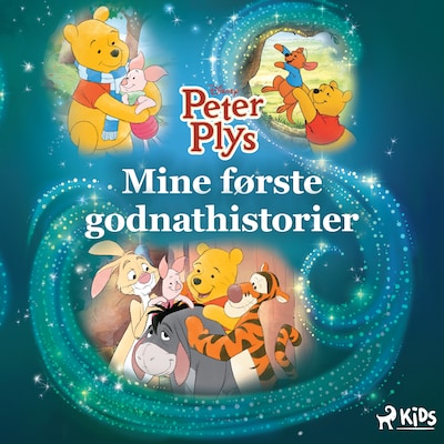 Peter Plys - Mine første godnathistorier – omslag til lydbogen af Disney