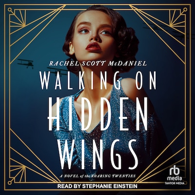 Walking on Hidden Wings – omslag til lydbogen af Rachel Scott McDaniel