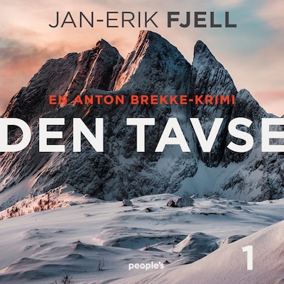 Den tavse – omslag til lydbogen af Jan-Erik Fjell