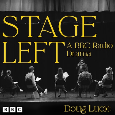 Stage Left – omslag til lydbogen af Doug Lucie