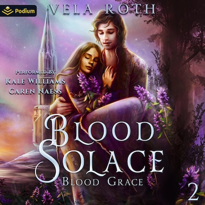 Blood Solace – omslag til lydbogen af Vela Roth