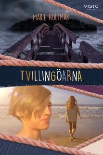 Tvillingöarna – omslag till ljudboken av Marie Holtmar