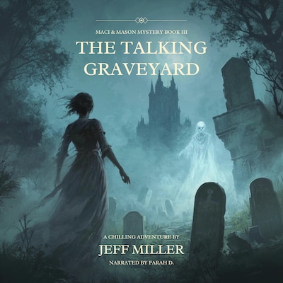 The Talking Graveyard – omslag til lydbogen af Jeff Miller