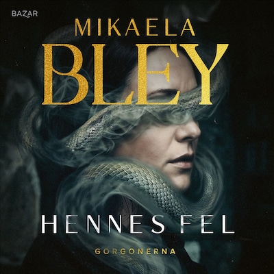 Hennes fel – omslag till ljudboken av Mikaela Bley