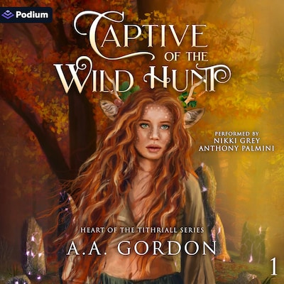 Captive of the Wild Hunt – omslag til lydbogen af A.A. Gordon