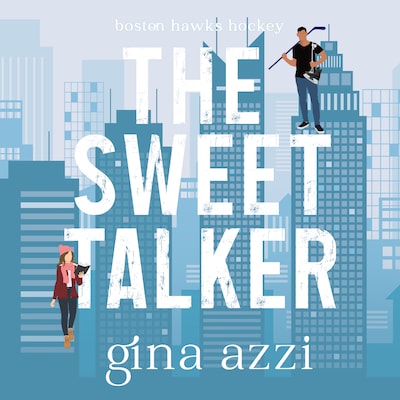 The Sweet Talker – omslag till ljudboken av Gina Azzi
