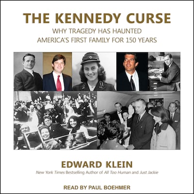 The Kennedy Curse – omslag til lydbogen af Edward Klein