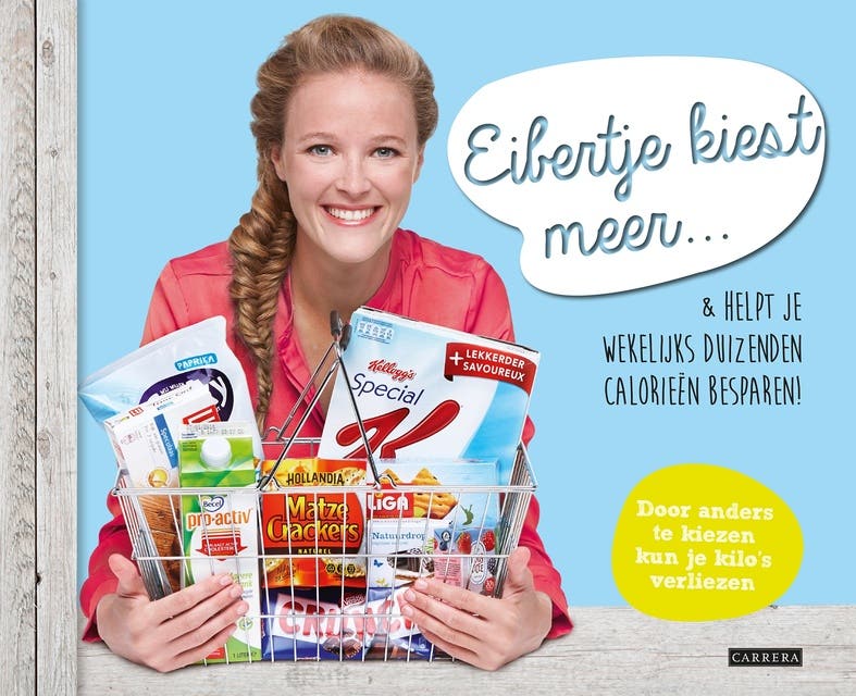 Eibertje kiest meer – omslag van het luisterboek van Eibertje van Halteren