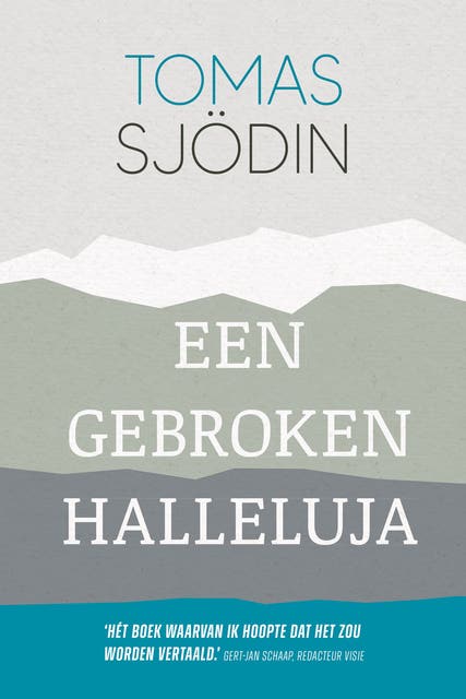 Een gebroken halleluja – omslag van het luisterboek van Tomas Sjödin