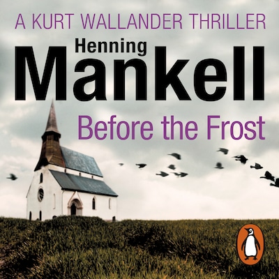 Before The Frost – omslag til lydbogen af Henning Mankell