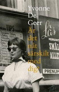 Är det nåt särskilt med dig? – omslag till ljudboken av Yvonne de Geer