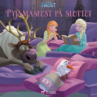 Frost - Pyjamasfest på slottet – omslag til lydbogen af Disney