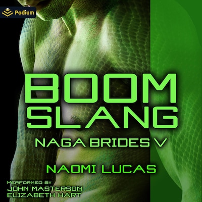 Boomslang – omslag til lydbogen af Naomi Lucas