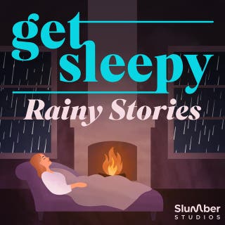 Get Sleepy: Rainy Stories: Relaxing stories for rainy days – Narrated by Thomas Jones – omslag till ljudboken av Thomas Jones, Shady Grove Oliver, Leila Kheiry, Jacob Duarte Spiel, Alexandra Turney, MJ Lyons, Chase Doan, Lottie Finklaire