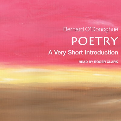 Poetry – omslag til lydbogen af Bernard O'Donoghue